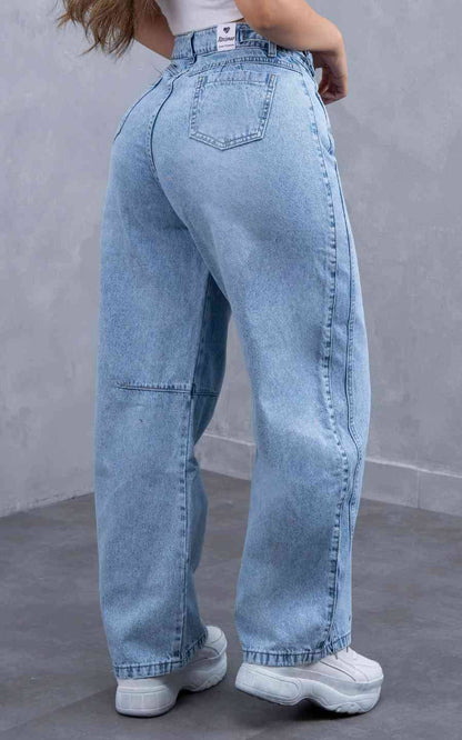 PANTALON GARIS DETALLE CELESTE | GARIS GARISITAS