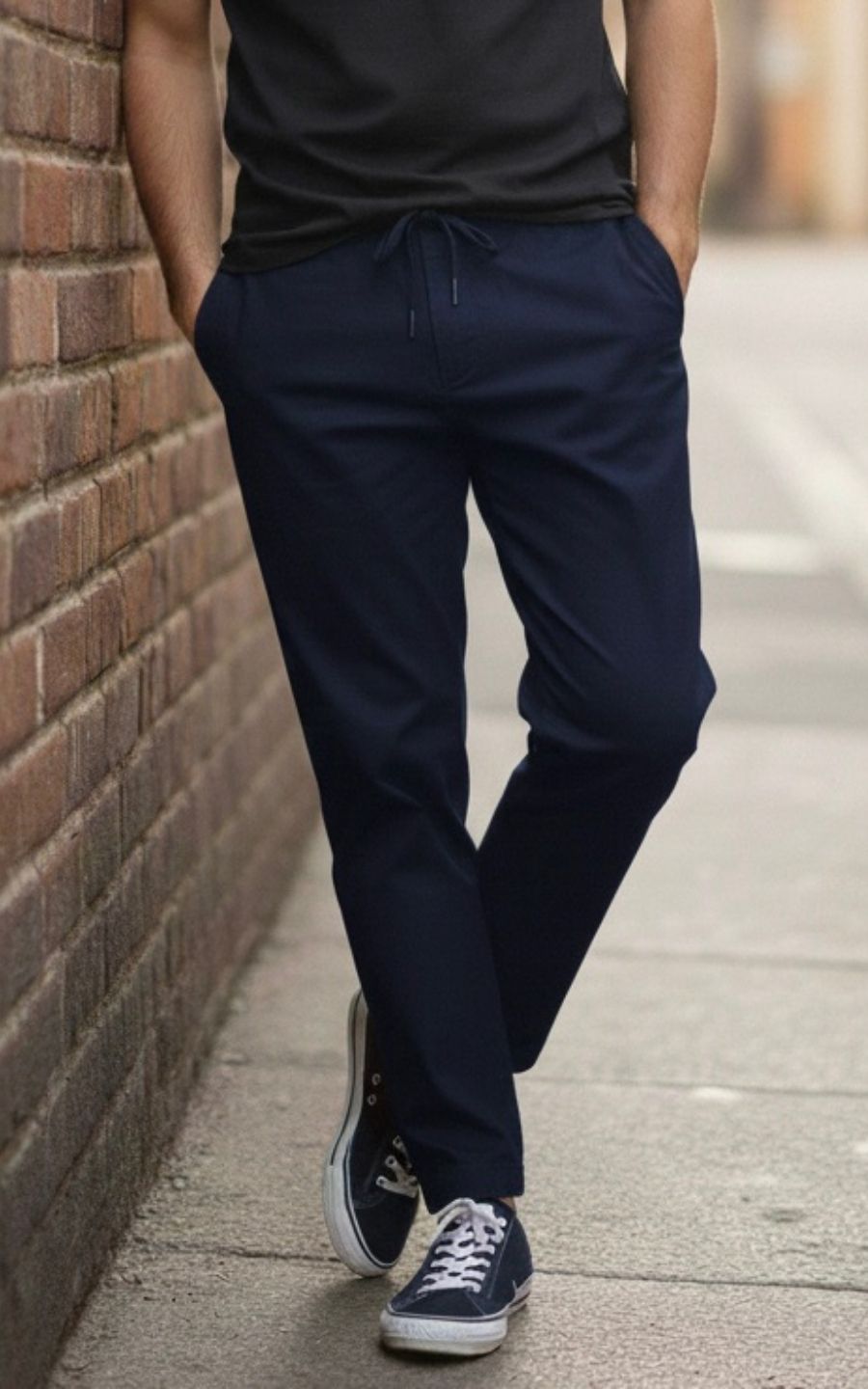 PANTALÓN LINO AZUL | GARETTO COLLECTION