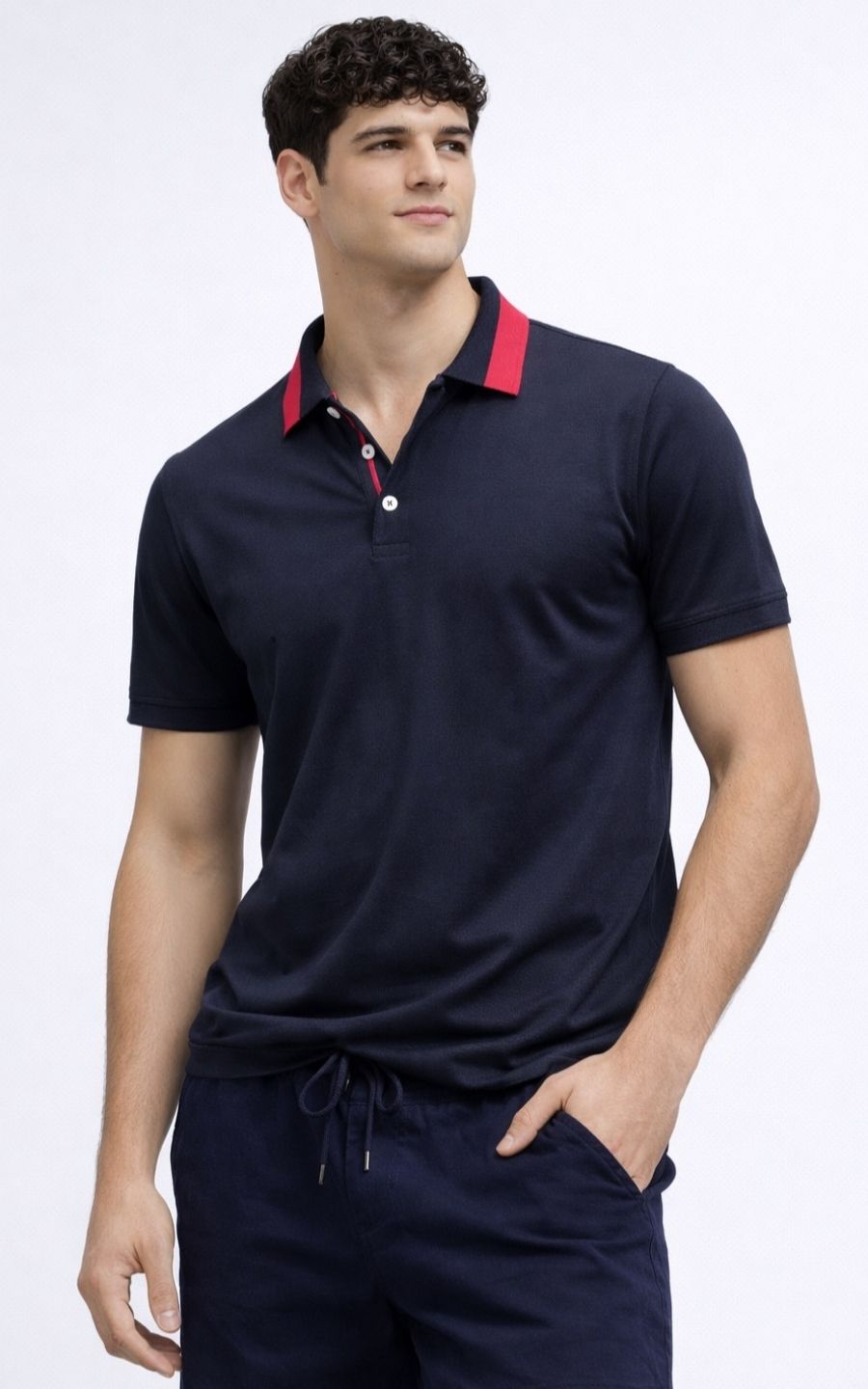 POLO JACQUARD NEGRO | GARETTO COLLECTION