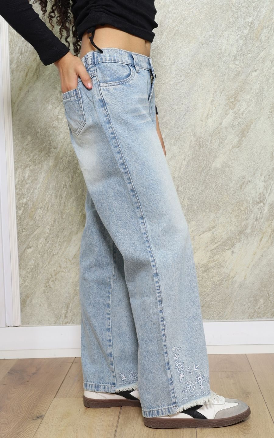 PANTALON WIDE LEG HIELO | GARIS GARISITAS