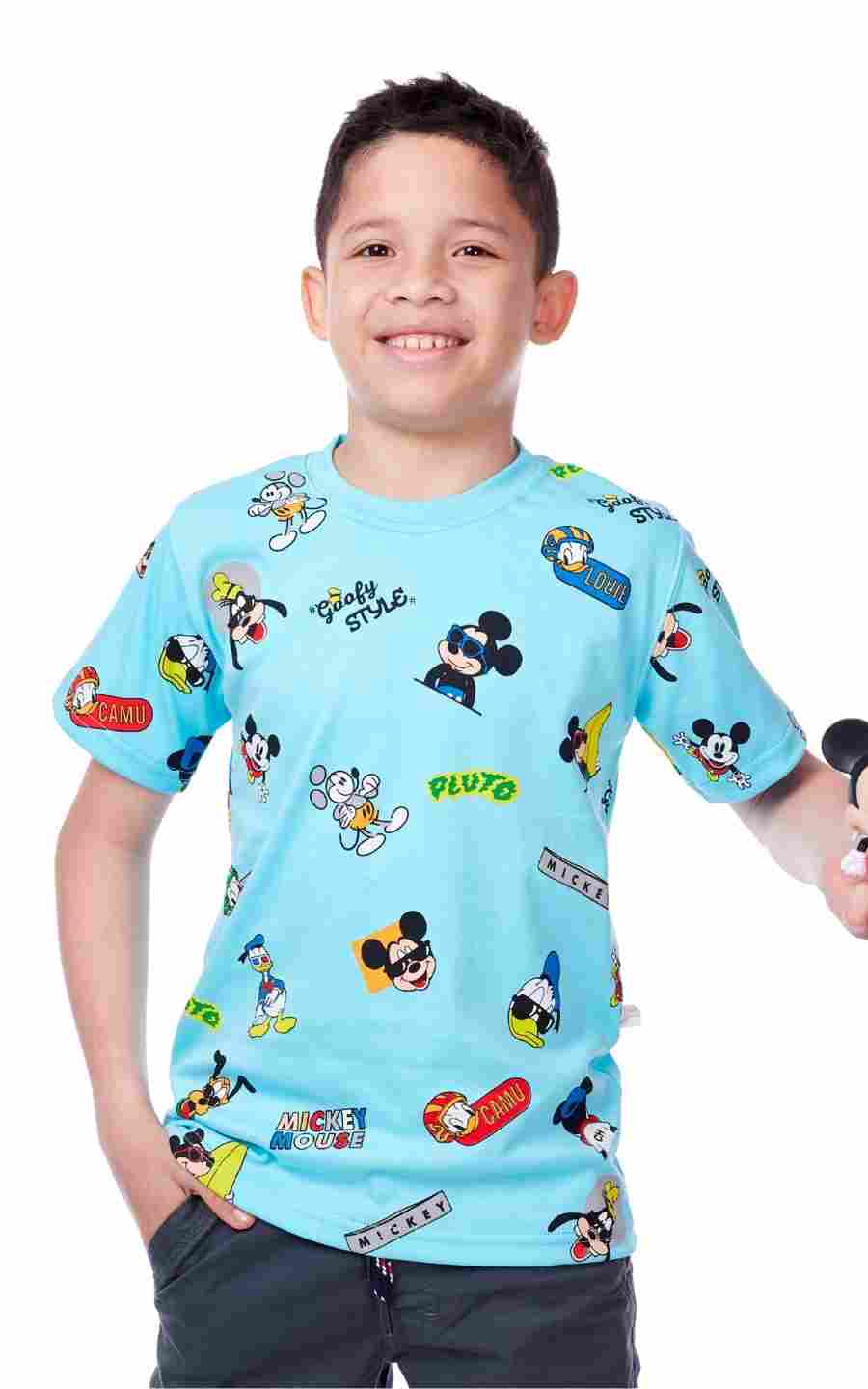 POLO CELESTE MICKEY | CHUPETIN