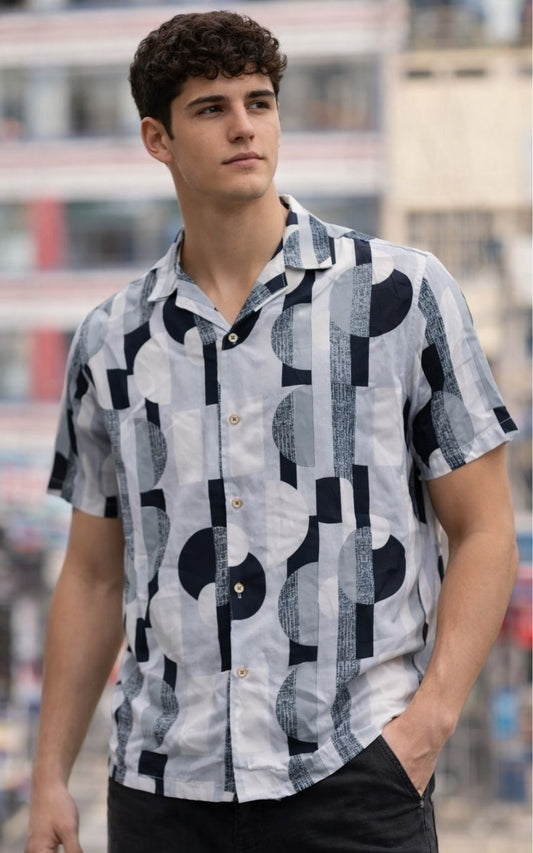 CAMISA VISCOSA NEGRA | GARETTO COLLECTION