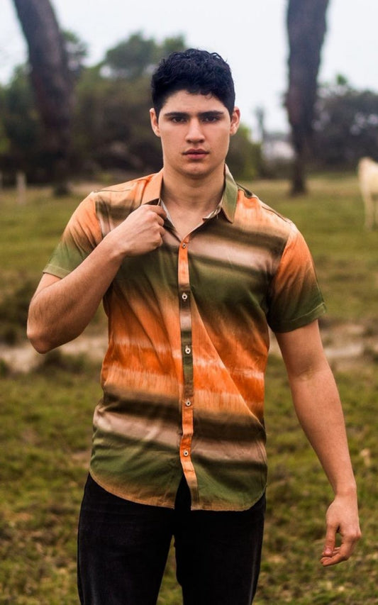 CAMISA DISEÑO VERDE | GARETTO COLLECTION