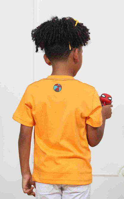 POLO ANARANJADO SPIDERMAN | CHUPETIN
