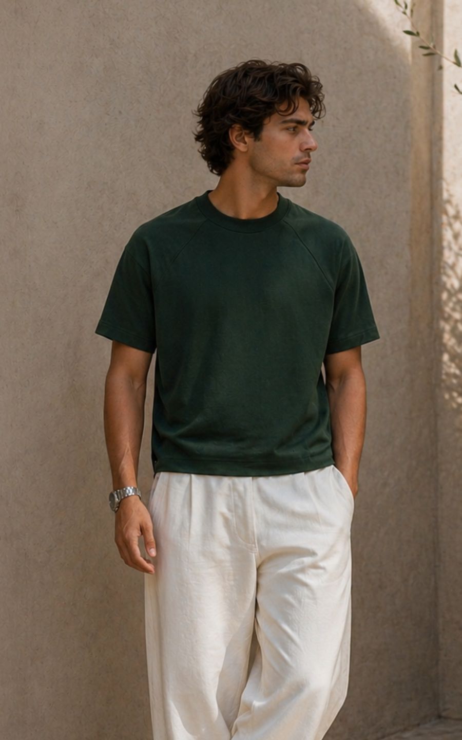 POLO BOXY FIT VERDE HIGH | SKEEP