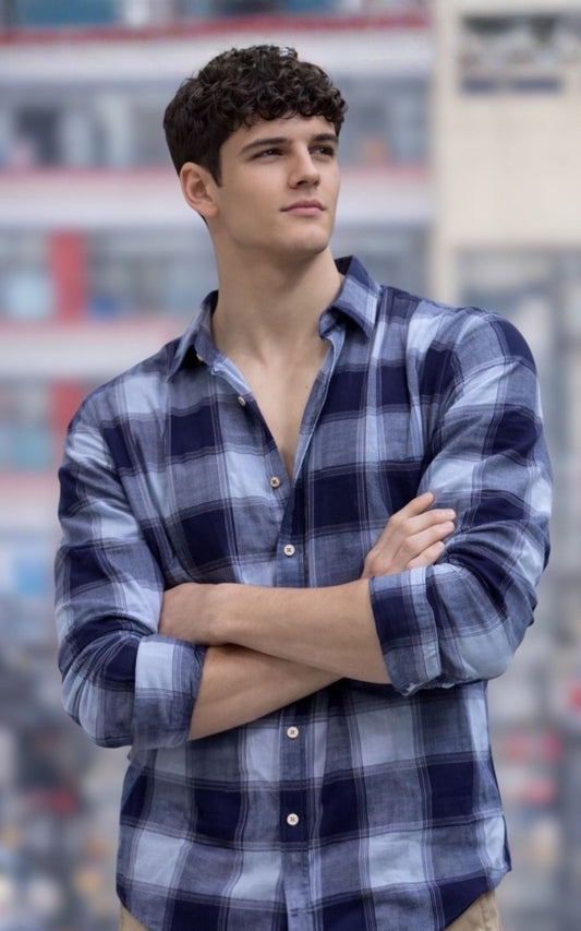 CAMISA LEÑADOR CUADROS | GARETTO COLLECTION