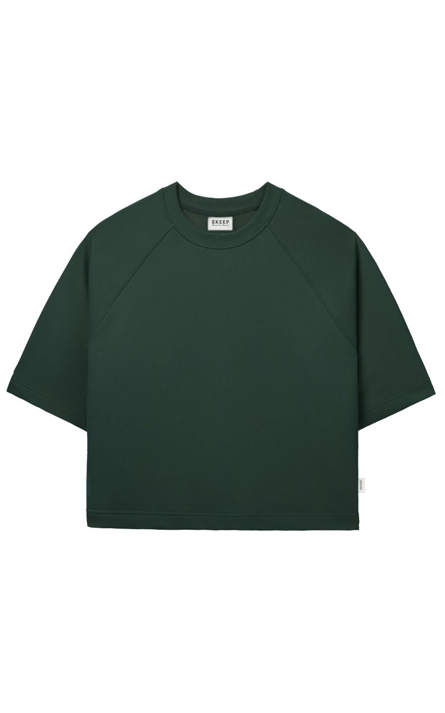 POLO BOXY FIT VERDE HIGH | SKEEP