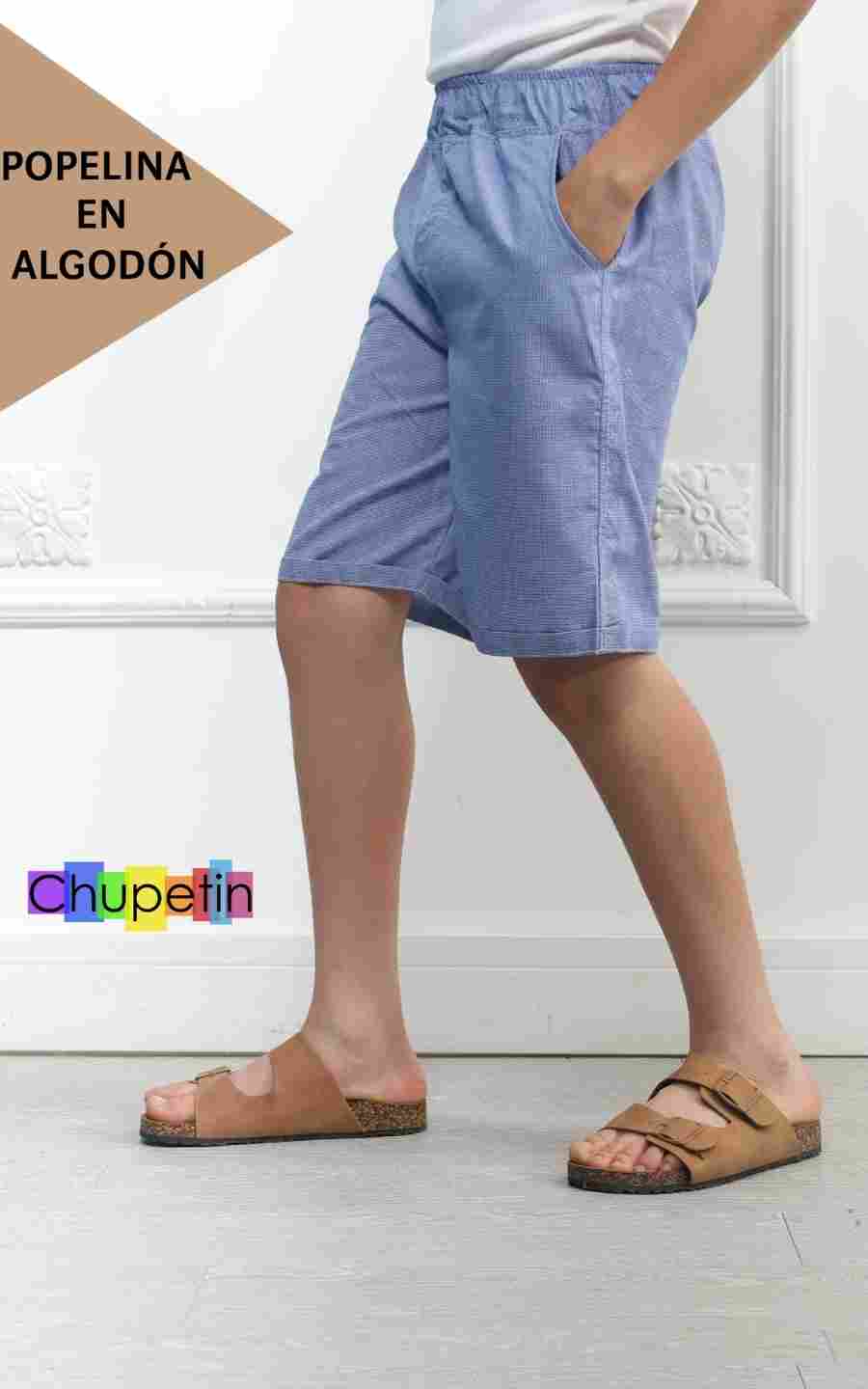 BERMUDA CELESTE | CHUPETIN