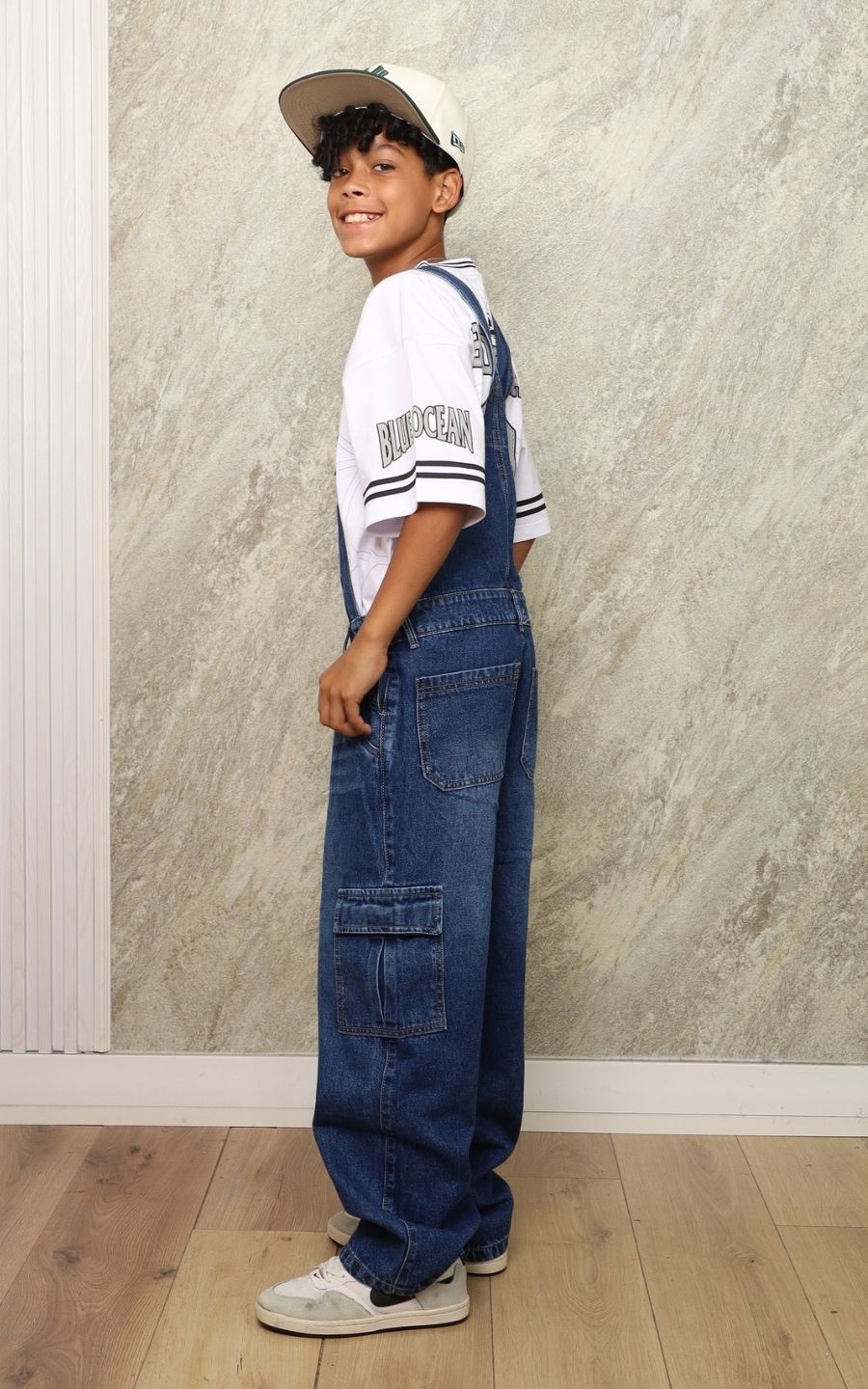 PANTALÓN ENTERIZO AZUL | GARIS GARISITAS