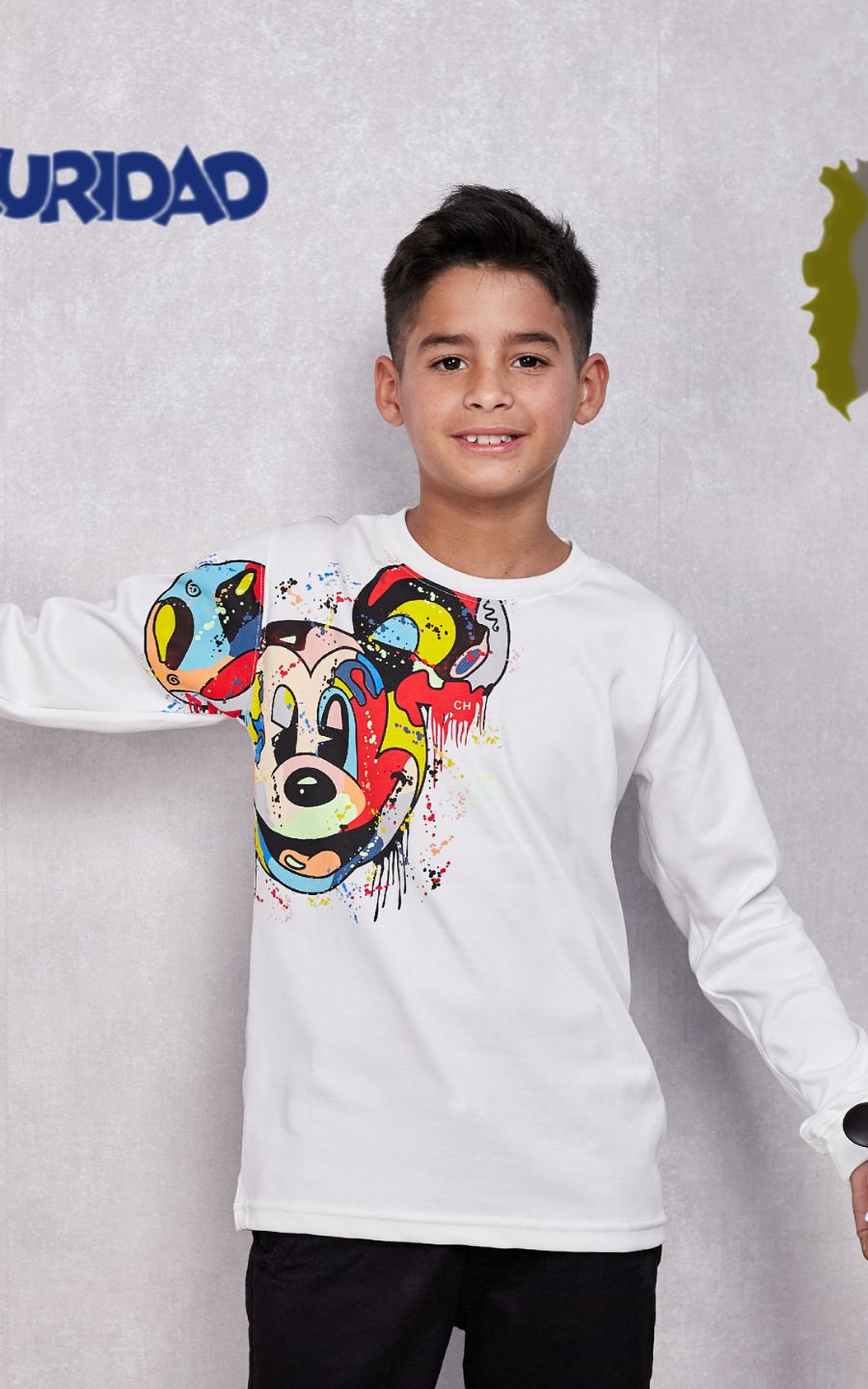 POLO BLANCO MICKEY | CHUPETIN