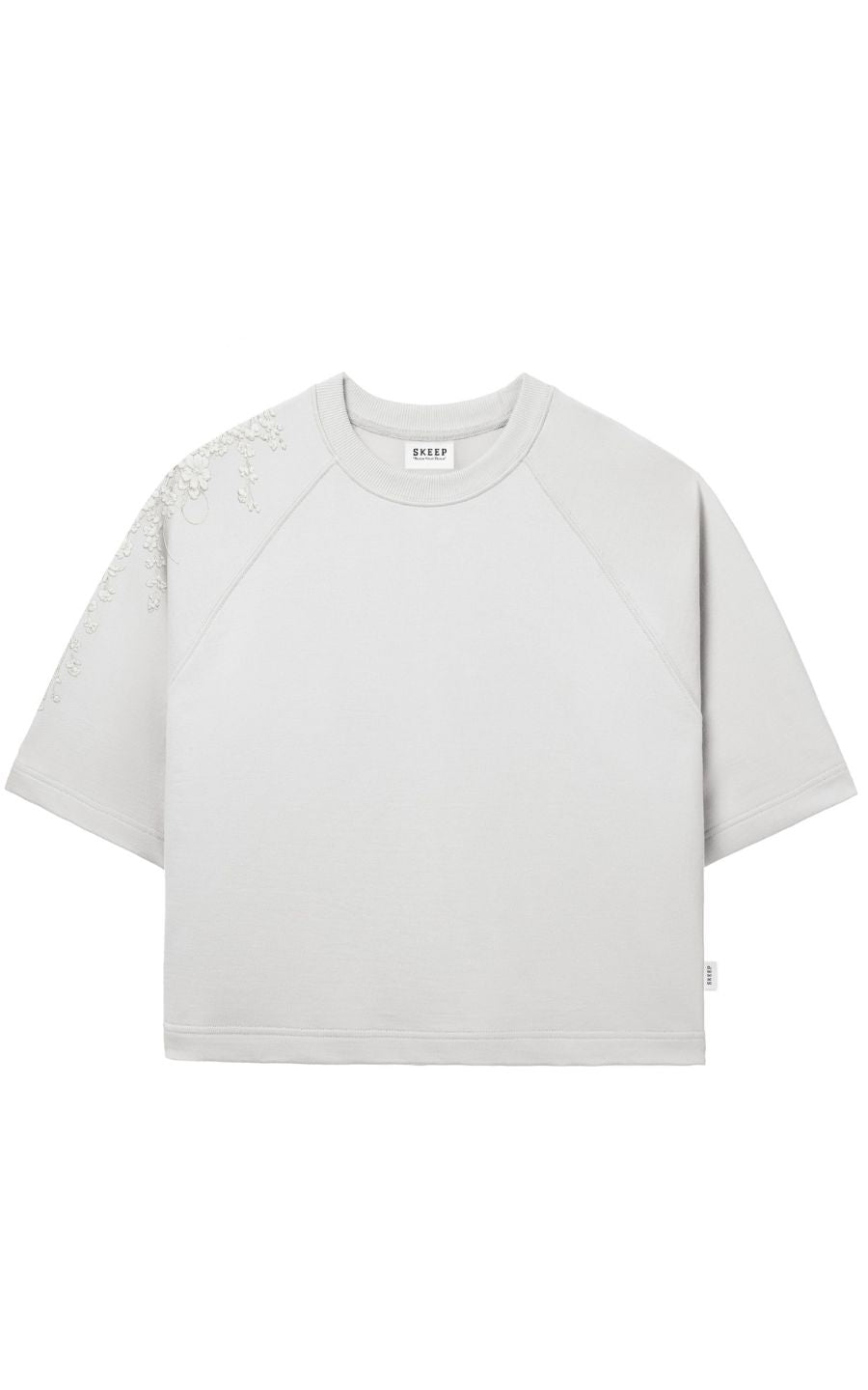 POLO BOXY FIT HUESO HIGH | SKEEP