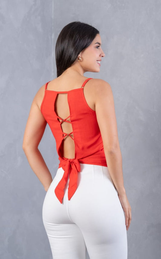 BLUSA NARANJA DR | DELFIN ROSA