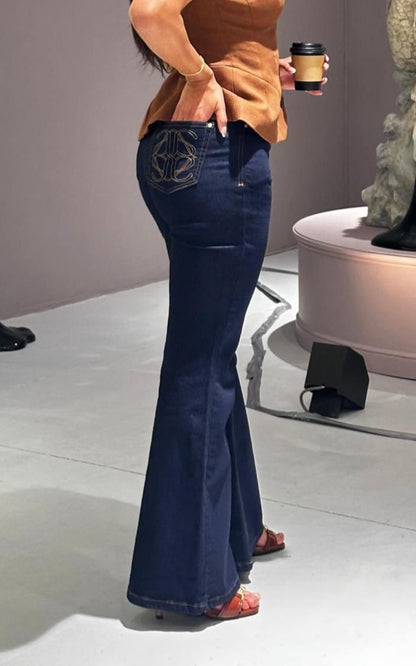 PANTALON FLARE NATURAL | ANGIE ARIZAGA JEANS