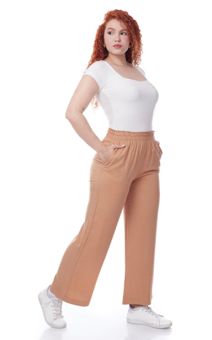 PANTALON BRANDY MARRON | BOOM