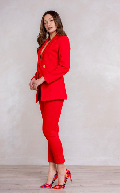 BLAZER AMAR ROJO | FLAVIANA