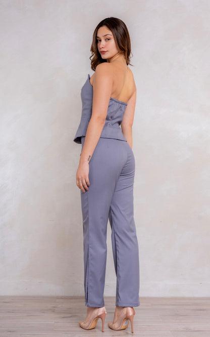 CONJUNTO VANIA PLOMO | FLAVIANA