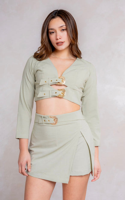 CONJUNTO CAYLA VERDE AQUA | FLAVIANA