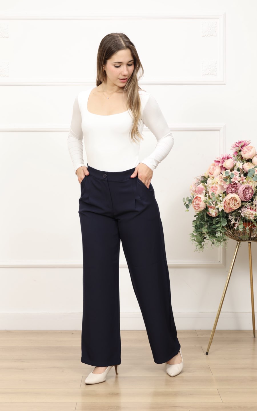 PANTALÓN PARIS AZUL | KAROMY'S