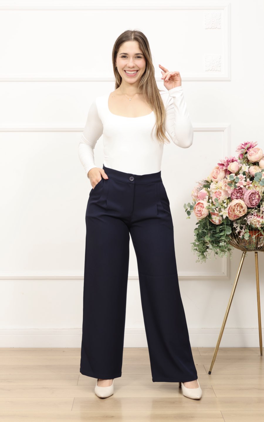 PANTALÓN PARIS AZUL | KAROMY'S
