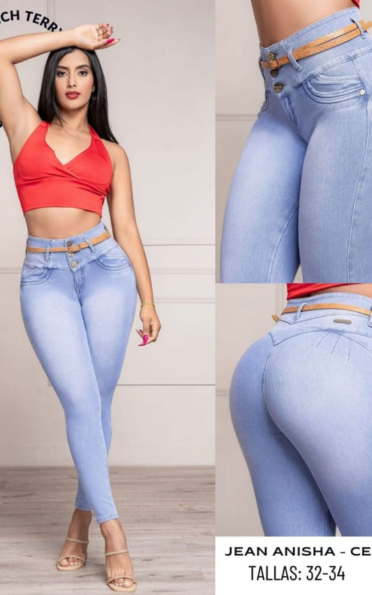 PANTALÓN ANISHA CELESTE | VANISHA
