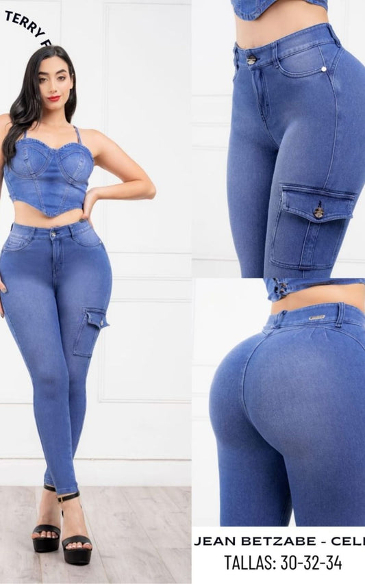 PANTALÓN BETZABE CELESTE | VANISHA
