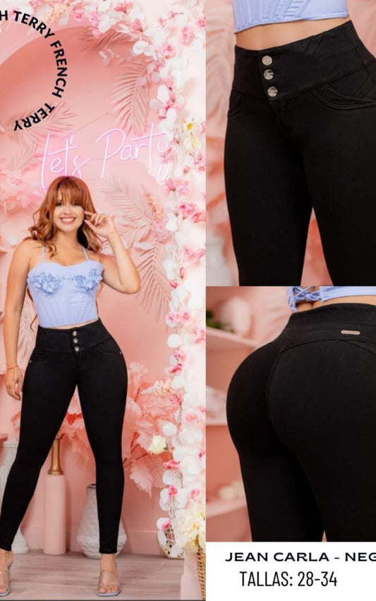 PANTALÓN CARLA NEGRO | VANISHA