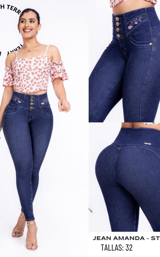 PANTALÓN AMANDA AZUL | VANISHA