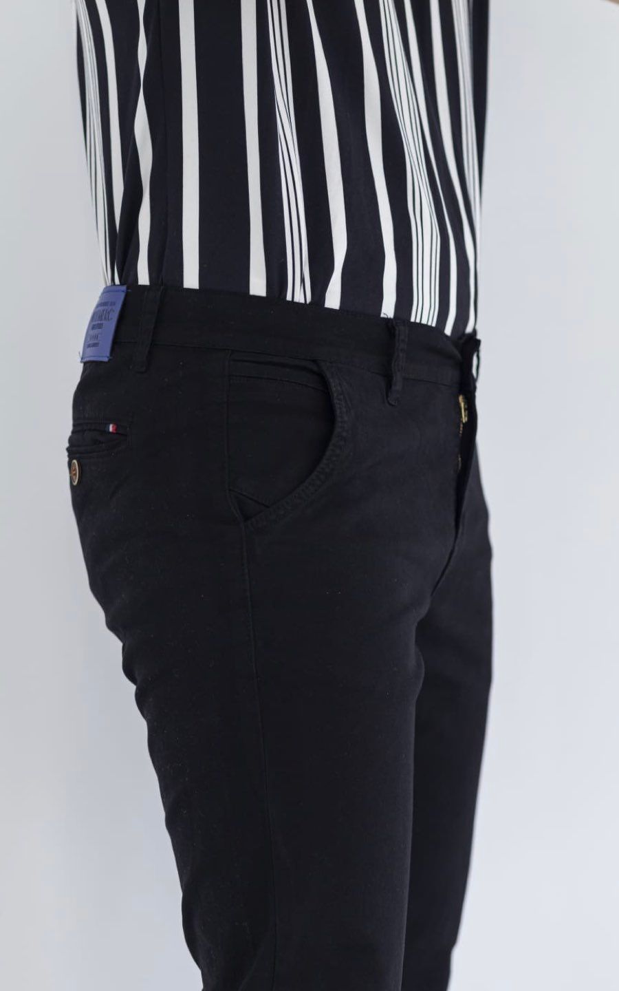 PANTALÓN DRILL STRECH NEGRO | Wolf Merc