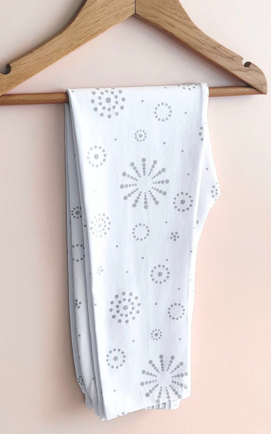LEGGINGS BLANCO PUNTOS | LE PETIT COMPANY