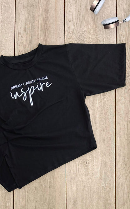 SUDADERA INSPIRE NEGRO | MYA LINE FITNESS
