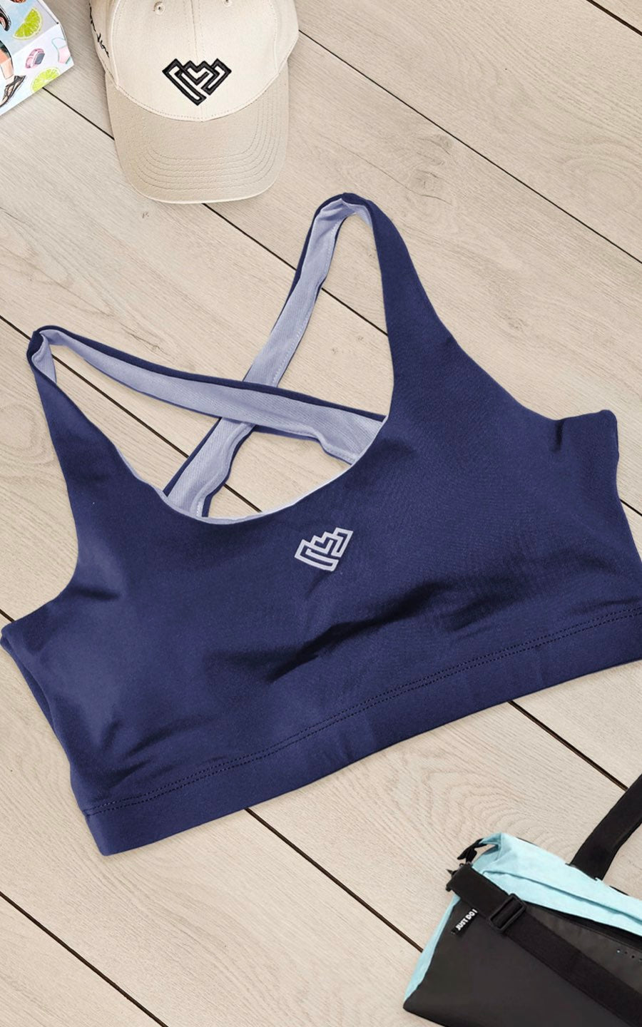 TOP BOGOTA AZUL  | MYA LINE FITNESS