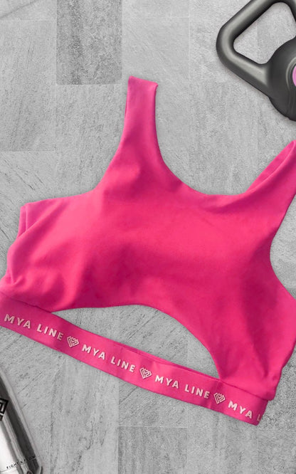 TOP OCEANO FUCSIA | MYA LINE FITNESS