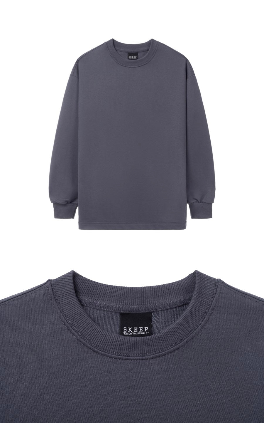 POLERA OVERSIZED GRIS | SKEEP