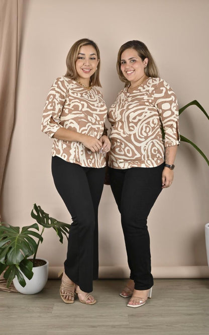 BLUSA SUSAN BEIGE  | ALKA