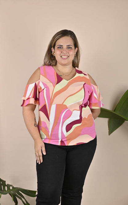 BLUSA CARLA ESTAMPADO | ALKA