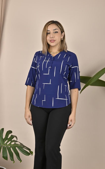 BLUSA TERESA AZUL | ALKA